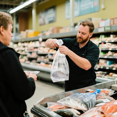 60 قطعة من أكياس شحن الأسماك، بلاستيك HDPE الشفاف، ختم مزدوج من الأسفل، حقائب نقل للأسماك الحية والمياه العذبة والمياه المالحة in Kuwait