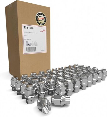 إكسسوارات العجلات أجزاء 24 PCS M14x1.5 14x1.5 Thread ET OEM مصنع المصنع المكسرات Lug 1.77 "Long Chrome 7/8" in Kuwait
