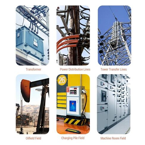Digital Insulation Meter, Electrical Megaohm Meter Megohmmeter with 800 Data Storage, Large LCD Touchscreen in Saudi Arabia