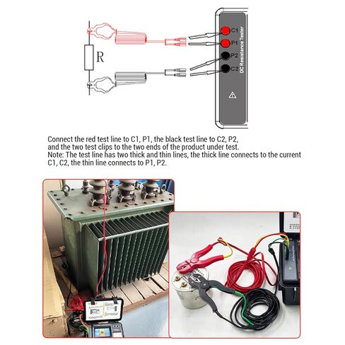 Digital Insulation Meter, Electrical Megaohm Meter Megohmmeter with 800 Data Storage, Large LCD Touchscreen in Saudi Arabia