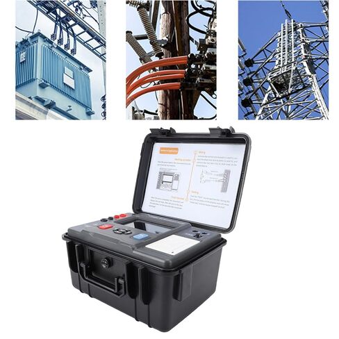 Digital Insulation Meter, Electrical Megaohm Meter Megohmmeter with 800 Data Storage, Large LCD Touchscreen in Saudi Arabia