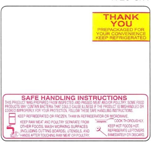 Toledo 325/8640 ET 2.4 1723-SH 2.625" x 2.375" - 30 Rolls of 500 Labels in Kuwait