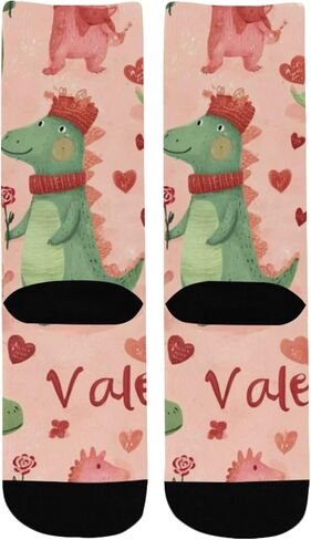 Valentine Gift Design Hiking Socks - Toddler Boys & Girls Warm Thick Thermal Winter Crew Socks for School, Daily Wear & Outdoor Activities in Saudi Arabia