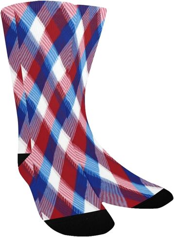 جوارب كلاسيكية منقوشة شبكية للمشي لمسافات طويلة - جوارب شتوية حرارية سميكة دافئة للأطفال الصغار للأولاد والبنات للمدرسة، والارتداء اليومي والأنشطة الخارجية in Kuwait