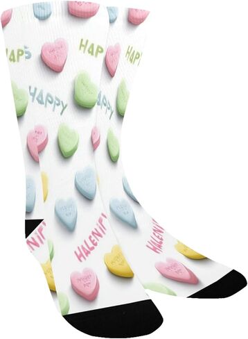 جوارب Candy Heart Grid Pink للمشي لمسافات طويلة - جوارب شتوية حرارية سميكة دافئة للأطفال الصغار للأولاد والبنات للمدرسة، والارتداء اليومي والأنشطة الخارجية in Kuwait