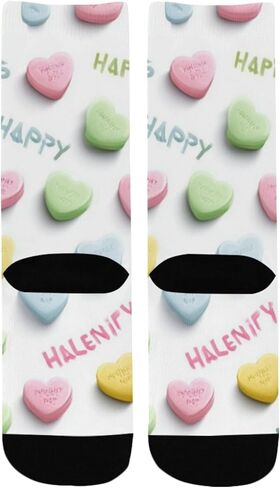 جوارب Candy Heart Grid Pink للمشي لمسافات طويلة - جوارب شتوية حرارية سميكة دافئة للأطفال الصغار للأولاد والبنات للمدرسة، والارتداء اليومي والأنشطة الخارجية in Kuwait