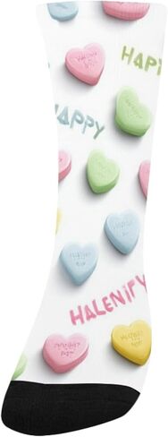 جوارب Candy Heart Grid Pink للمشي لمسافات طويلة - جوارب شتوية حرارية سميكة دافئة للأطفال الصغار للأولاد والبنات للمدرسة، والارتداء اليومي والأنشطة الخارجية in Kuwait