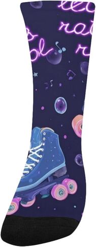 جوارب للمشي لمسافات طويلة من Roller Skate Notes - جوارب شتوية حرارية سميكة دافئة للأولاد والبنات للمدرسة، والارتداء اليومي والأنشطة الخارجية in Kuwait