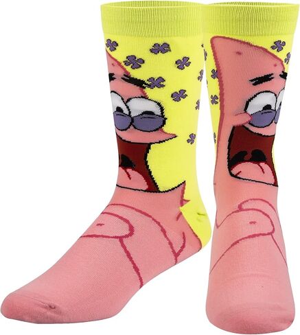 Odd Sox - جوارب رائعة، SpongeBob Imma Head Out، طول طاقم نسائي، طباعة جرافيك مضحكة - كبير in Kuwait