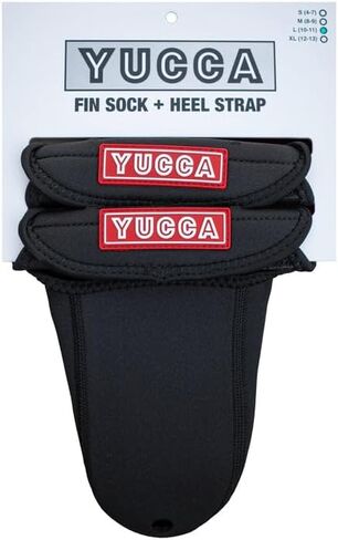 Yucca Fins Premium Fin Socks – 2mm Neoprene Anti-Chafe Swim Fin Socks with Secure Heel Attachment & Vented Sand Drainage – Durable Bodyboarding & Swimming Comfort Gear in Saudi Arabia