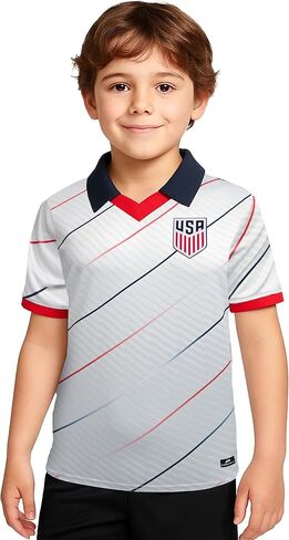 Icon Sports Officially Licensed US Soccer Federation Game Day Shirt - Unisex Kids in Saudi Arabia