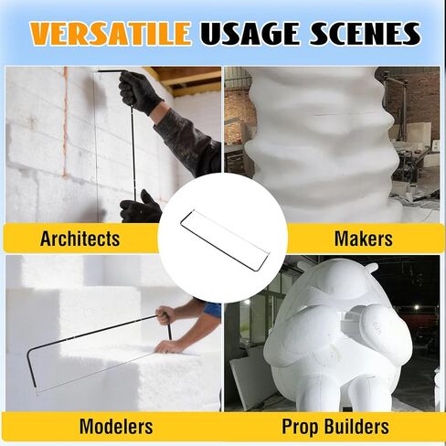 Adjustable 2FT–4FT Hot Wire Foam Cutter with Two Sets of Heating Wires, Heavy-Duty, Adjustable Foam Cutter Wire Multi-Heat Power Supply, Aluminum Alloy Frame for Styrofoam, EIFS, XPS & EPS in Saudi Arabia