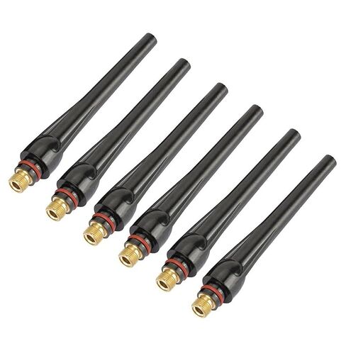 18PCS TIG Welding Back Cap Torch Kit for WP-17/18/26 Compatible with 57Y02/03/04 Plastic and Copper Accessories 6 Pack per Size in Saudi Arabia
