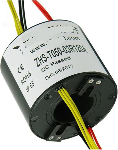 ZHT050-3R120A Through Hole Conductive Slip Ring 360 Degree Rotation Transmission in Saudi Arabia