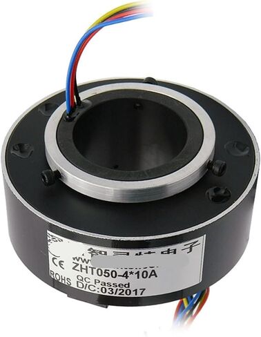 Precision Through Hole Conductive Slip Ring ZHT025-4 * 10A in Saudi Arabia