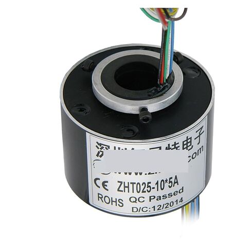 Through Hole Conductive Slip Ring Precision Rotation ZHT025-10R5A in Saudi Arabia