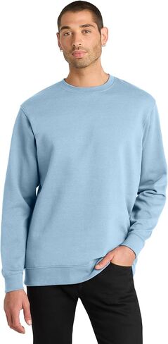 District V.I.T. Fleece Crew DT6104-Ice Blue-X-Large in Kuwait