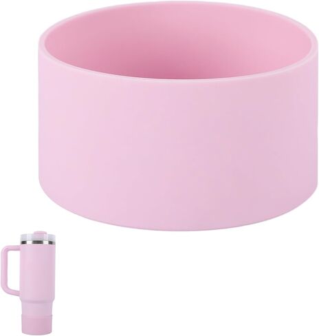 حذاء لكأس ستانلي 20 و30 و40 أونصة، حذاء من السيليكون لستانلي كوينشيرز، ملحق واقي سفلي لأكواب ستانلي (كوارتز وردي 2.0، 20 و30 و40 أونصة) in Kuwait