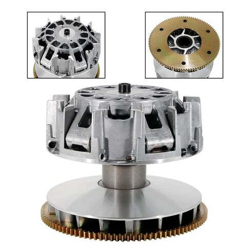 Driven Clutch Assembly Kit for Can-Am Outlander MAX 400 2004-2005, for Can-Am Outlander 400 STD 2008, OEM:420280245/420280247 (Inner Half ass'y), OEM:420684400/420684401(CVT Drive Ass'y Includes) in Saudi Arabia