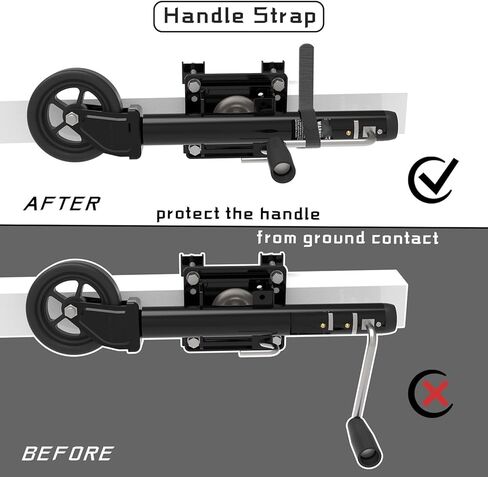 Heavy-Duty Bolt-On Swivel Jack, Wheel Trailer Jack, 10" Vertical Movement, Boat Trailer Jack with Wheel,1500 Lbs, for Rv, Boat, Trailer and More,Silver in Saudi Arabia