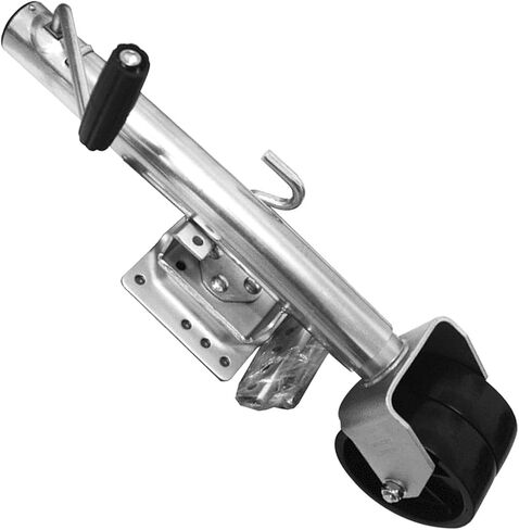 Heavy-Duty Bolt-On Swivel Jack - Lift Swivel Trailer Jack, Trailer Swivel Wheels, Heavy Duty Boat Trailer Jockey Wheel with 15Cm Double Wheels/Lift 25.4Cm/670K in Saudi Arabia