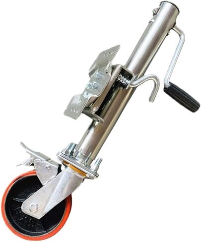 Boat Trailer Jack - Bolt-On Swivel Tongue Jack, Swivel Trailer Jack, Heavy Duty Boat Trailer Jack, with 6 in Wheels, 10" Lift, 1200 Lbs Capacity, Trailer Jack,B-1500LBS/680KG in Saudi Arabia