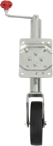 Trailer Jack Wheel - Boat Trailer Jack with Wheel, Lift Bolt-On Swivel Tang Jack, 1500Lbs Heavy Duty Jockey Wheel, with 20Cm Wheel, for Yachts, Boats, Trailers,Nylon Wheels in Saudi Arabia