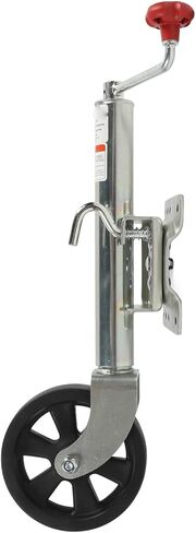 Trailer Jack Wheel - Boat Trailer Jack with Wheel, Lift Bolt-On Swivel Tang Jack, 1500Lbs Heavy Duty Jockey Wheel, with 20Cm Wheel, for Yachts, Boats, Trailers,Nylon Wheels in Saudi Arabia