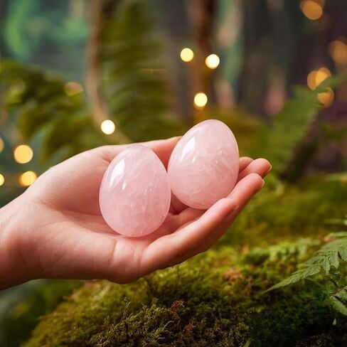 1pc 300-400g Rose Quartz Water Egg Carving Hand Polished Gemstone for Jewelry Making in Saudi Arabia