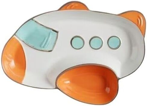 طبق فراق، لون سيراميك تحت التزجيج، موقد ويلبر على شكل خاص، أزرق - مقاس واحد in Kuwait