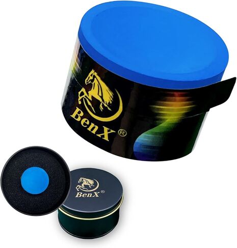 Pool Cue Chalk - Professional Billiard Chalk Blue | Nano Technology | Long Lasting 10+ Shots | Enhanced Spin & Control | Wax, Dry & Neutral Options in Saudi Arabia