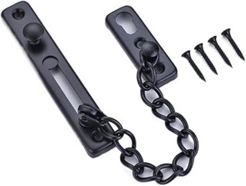 Chain Lock Stainless Steel Anti-Theft Door Chain Bedroom Security Door Lever Lock Hotel Door Lock with Screw Buckle Safety Door Bolt in Saudi Arabia