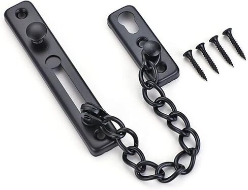 Chain Lock Door Chain with Lock Door Lock Bolt Chain Safety Safety Home Lock Buckle Protection Lock Anti-Theft(Gold) in Saudi Arabia