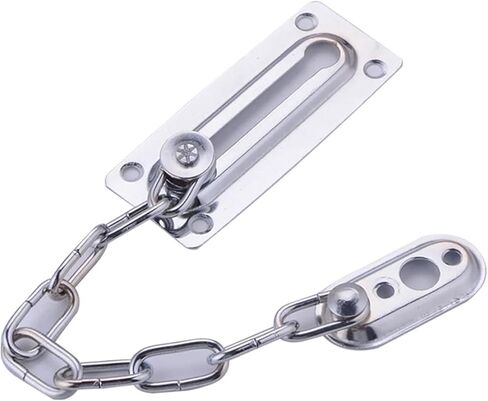 سلسلة قفل الباب سلسلة الفولاذ المقاوم للصدأ سلسلة مكافحة سرقة قفل الباب سلسلة المنزل مكتب قفل الفولاذ المقاوم للصدأ انزلاق السحابة in Kuwait