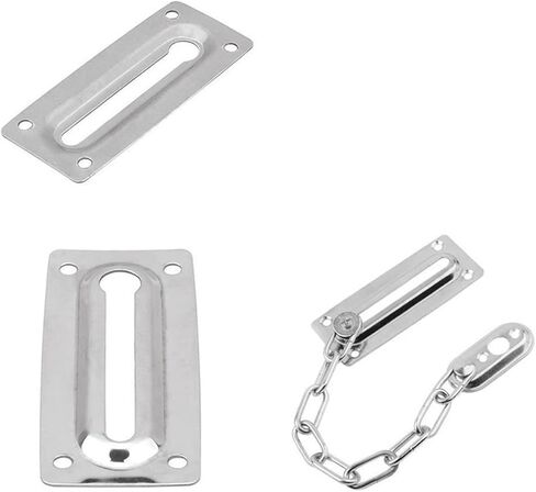 سلسلة قفل الباب سلسلة الفولاذ المقاوم للصدأ سلسلة مكافحة سرقة قفل الباب سلسلة المنزل مكتب قفل الفولاذ المقاوم للصدأ انزلاق السحابة in Kuwait