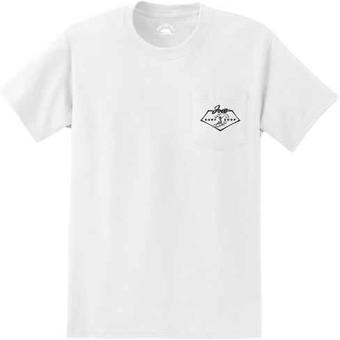 JOES SURF SHOP Men's Heavyweight Graphic Pocket Tee Collection in Saudi Arabia