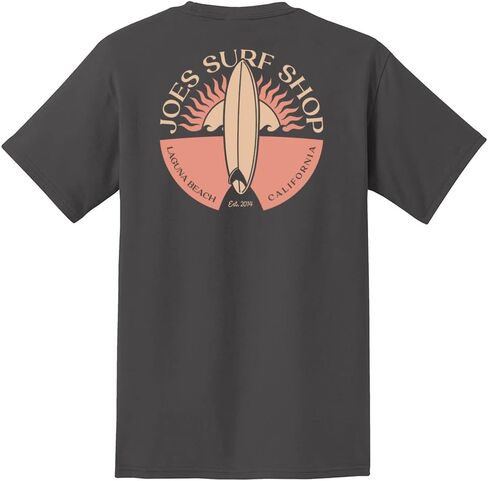 JOES SURF SHOP Men's Heavyweight Graphic Pocket Tee Collection in Saudi Arabia