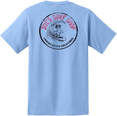 JOES SURF SHOP Men's Heavyweight Graphic Pocket Tee Collection in Saudi Arabia