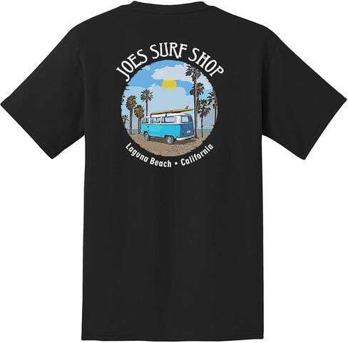 JOES SURF SHOP Men's Heavyweight Graphic Pocket Tee Collection in Saudi Arabia
