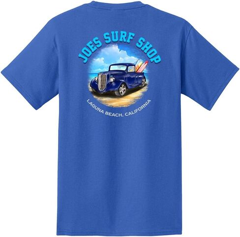 JOES SURF SHOP Men's Heavyweight Graphic Pocket Tee Collection in Saudi Arabia
