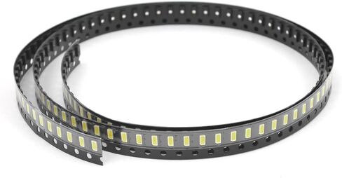 150 قطعة تيار مستمر 3 فولت الضوء الأبيض 0402 SMD SMT LED صمام ثنائي باعث للضوء بطول 60 سنتيمتر in Kuwait