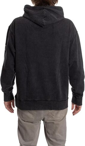 Calhoun NHL Surf & Skate Unisex Acid Wash Pullover Hoodie With Felt Applique Logo in Saudi Arabia
