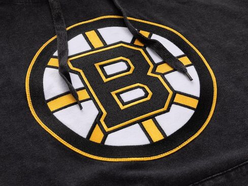 Calhoun NHL Surf & Skate Unisex Acid Wash Pullover Hoodie With Felt Applique Logo in Saudi Arabia