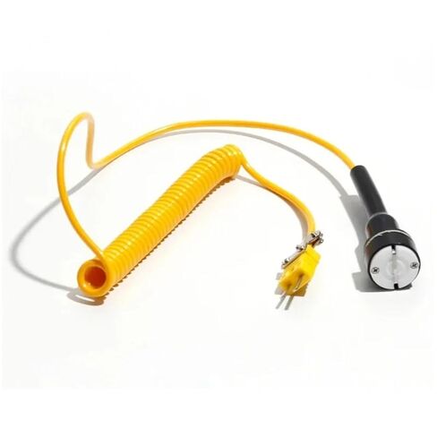 Magnetic Thermocouple Type K Handheld Surface Temperature Sensor Probe Dia 23mm 2M Cable 1Pcs in Saudi Arabia