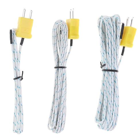 1/2/3M K Type Thermometer Line Test Length Wire Temperature Thermocouple Sensor Probe Tester Line Multimeter Tester Line(2M) in Saudi Arabia