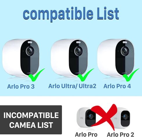 بطاريات بديلة من SHENMZ لـ Arlo Pro/Alro Pro 2,3000 مللي أمبير (2024 ترقية جديدة) بطارية بديلة عالية السعة لكاميرا Arlo Pro Arlo Pro 2 VMA4400 VMC4030 VMS3230 VM4030 VM4030P 2pack in Kuwait