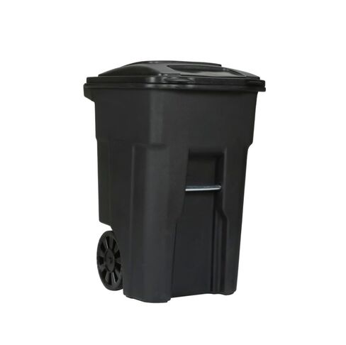 48 Gallon Garbage Cans Trash Cans With 2 Rugged Wheels Ergonomic Handle And Lid Heavy Duty Construction Built For Toughness And Maximum Impact Resistance Perfect For Both Indoor Or Outdoor Use in Saudi Arabia