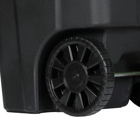 48 Gallon Garbage Cans Trash Cans With 2 Rugged Wheels Ergonomic Handle And Lid Heavy Duty Construction Built For Toughness And Maximum Impact Resistance Perfect For Both Indoor Or Outdoor Use in Saudi Arabia