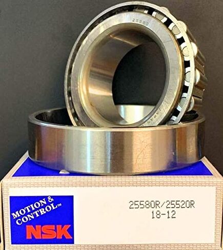 NSK 25580R/25520R 1-3/4" Tapered Roller Bearing Set A52 Same Day Shipping!!! in Saudi Arabia