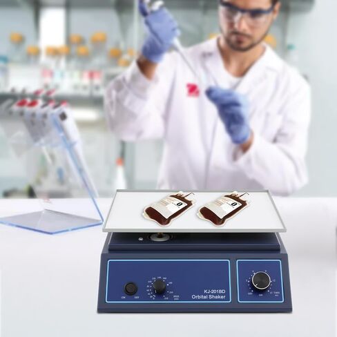 مختبر هزاز سرعة قابل للتعديل خلاط مختبر شاكر المداري، لوحة ميكروية وأنبوب خلاط شاكر الدوار الأفقي للمختبر، خلط كيس الدم 0-210 دورة في الدقيقة in Kuwait